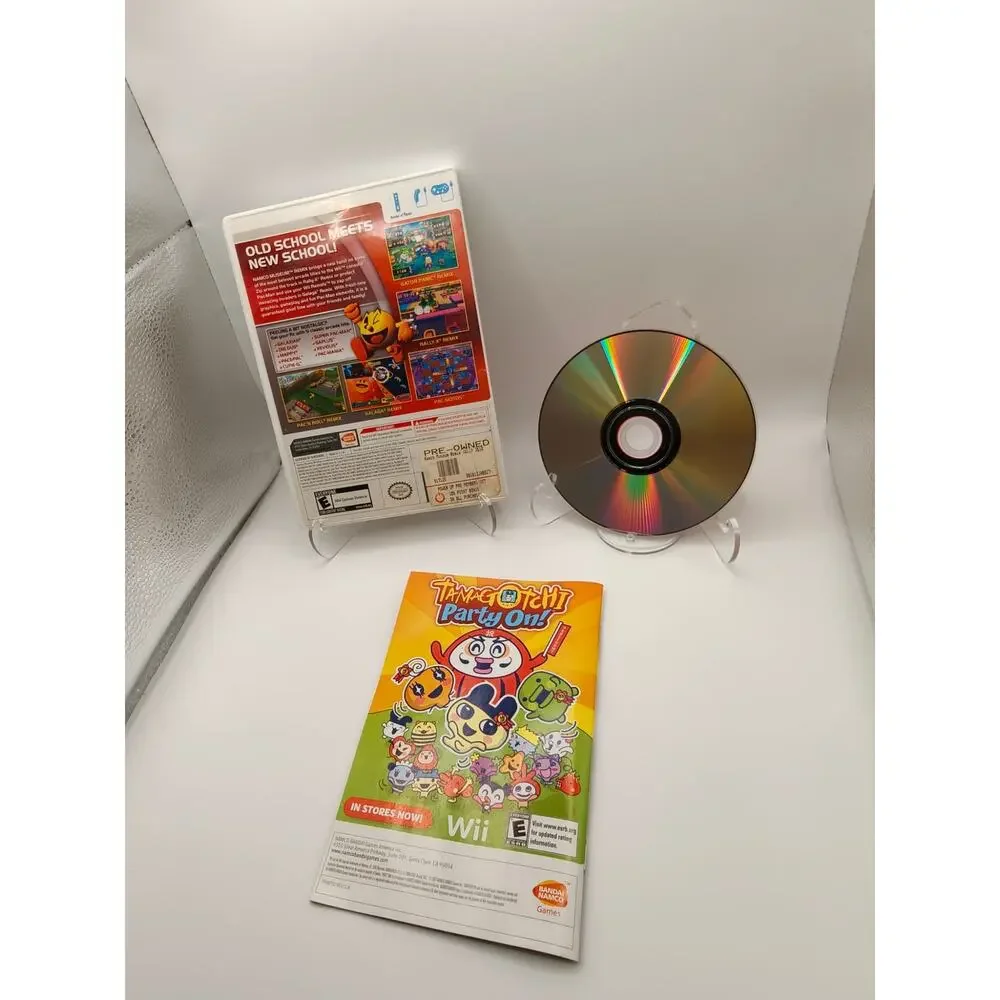 Namco Museum Remix Wii CIB Complete With Manual